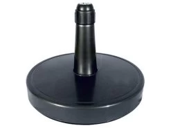 Lesli Kunststof Voet Vulbaar 70 Kg. Antraciet