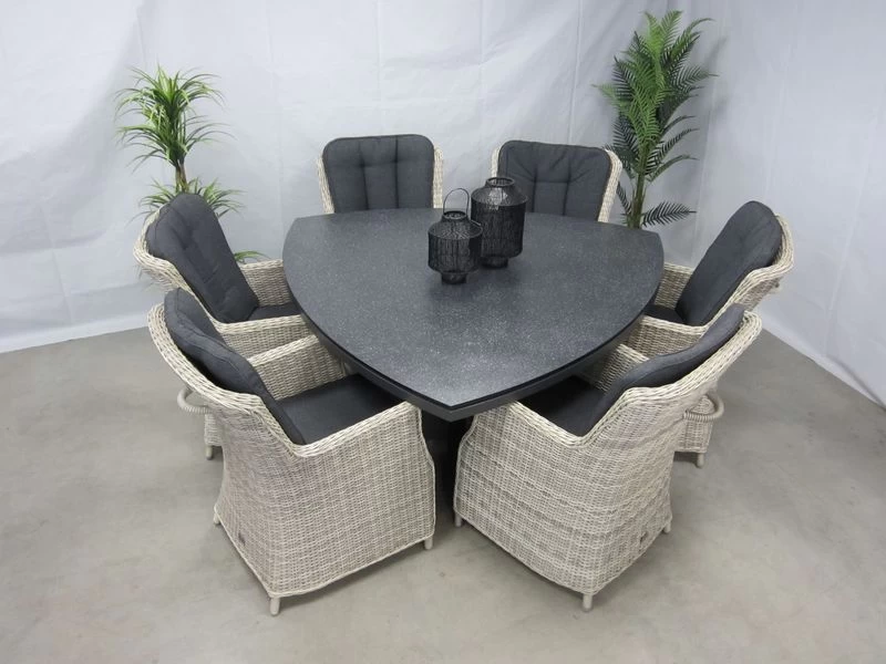 Te Velde Tuinmeubelen Tuinset Anna Xl Tuinstoel Met Mojito Driehoek Tuintafel - Image 3