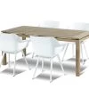 Hartman Tuinset Sophie Studio Wit Met Beach7 Old Teak Tafel 180