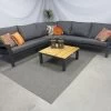 Te Velde Tuinmeubelen Jackson Aluminium Hoek-lounge Set 4 Delig