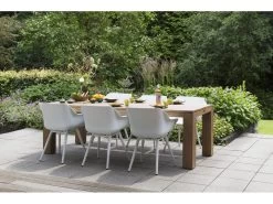 Hartman Tuinset Sophie Studio Wit Met Sculpture Tafel 240