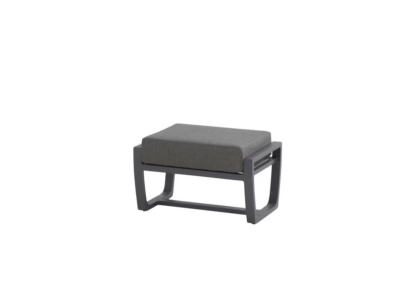 Taste By 4 Seasons Outdoor Mauritius Footstool Matt Carbon