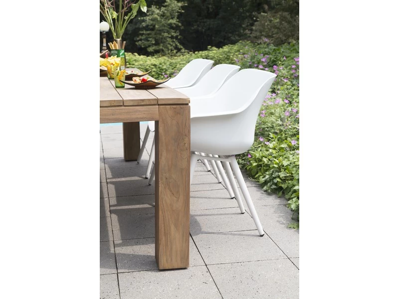 Hartman Tuinset Sophie Studio Wit Met Sculpture Tafel 240 - Image 2