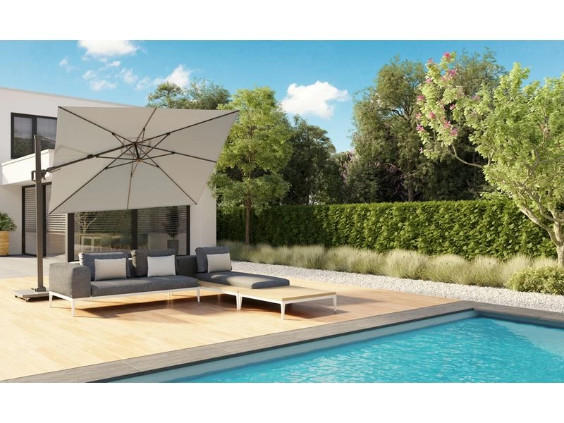 Platinum Zweefparasol Challenger T² Premium ø3,5 Manhattan - Image 4