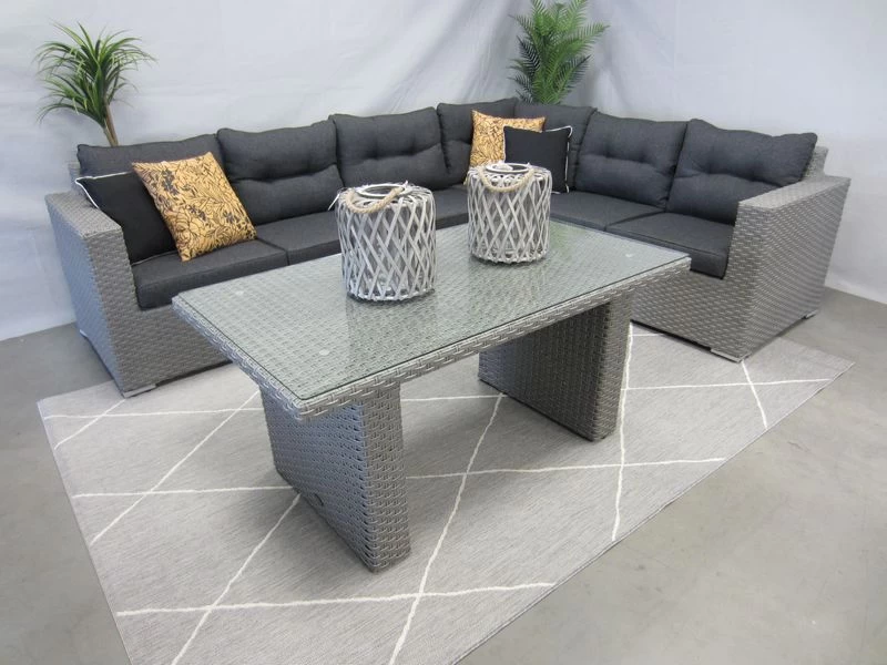 Te Velde Tuinmeubelen Palermo Hoek Lounge Set Links 5 Delig