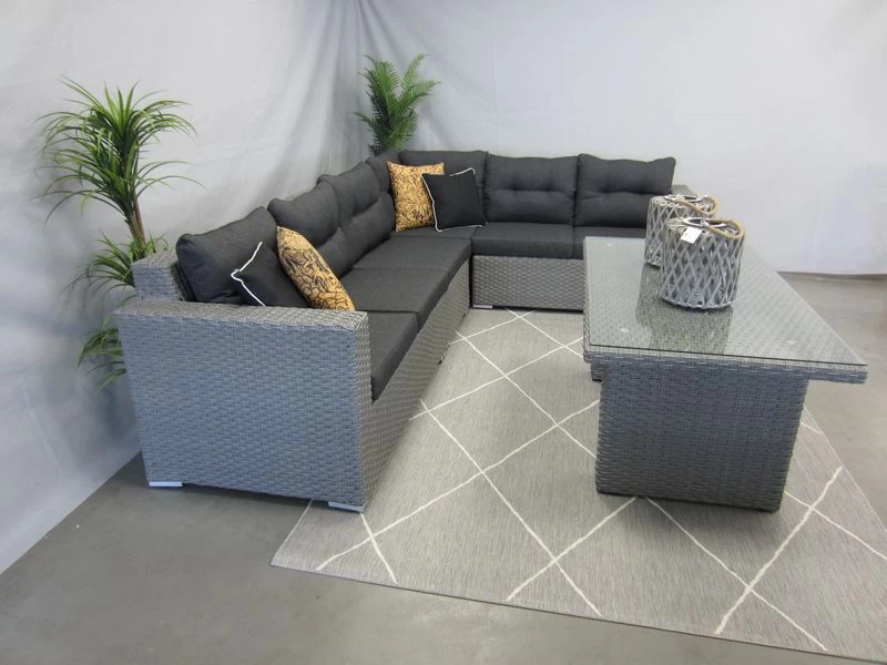 Te Velde Tuinmeubelen Palermo Hoek Lounge Set Links 5 Delig - Image 2