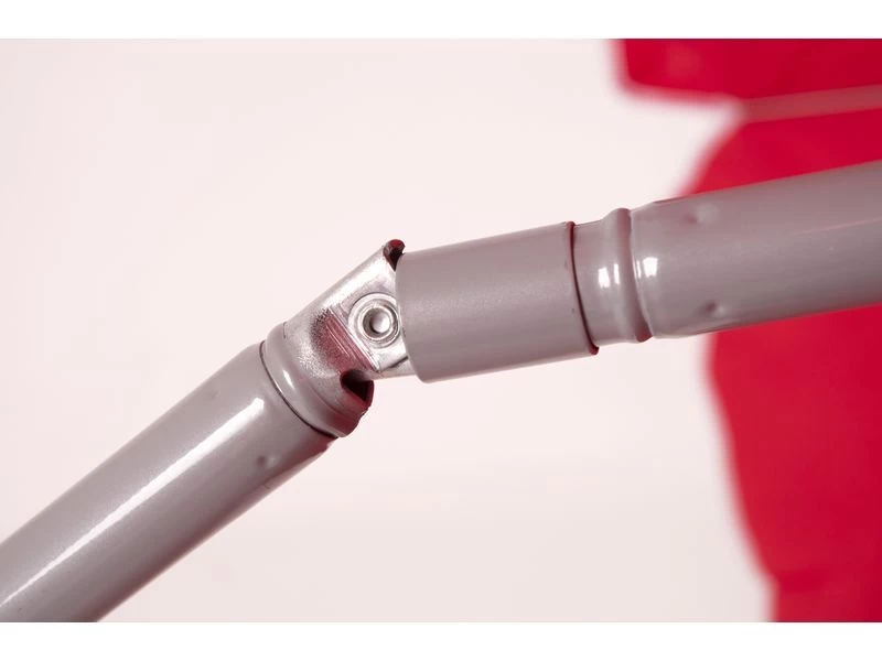 Bo-Camp Parasol Met Knikarm Ø 165 Cm Rood - Image 6