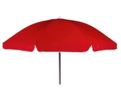 Bo-Camp Parasol Met Knikarm Ø 200 Cm Rood