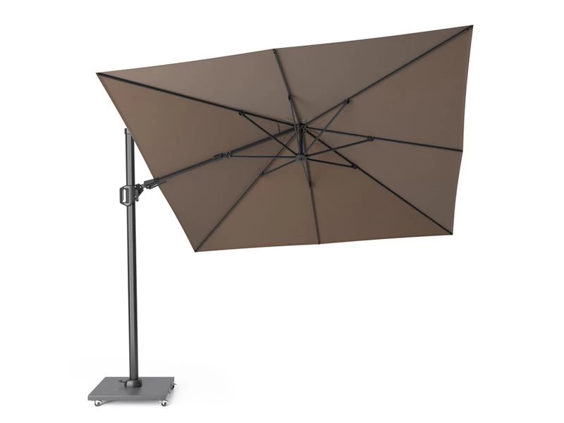 Platinum Zweefparasol Challenger T² Premium 3x3 Havanna