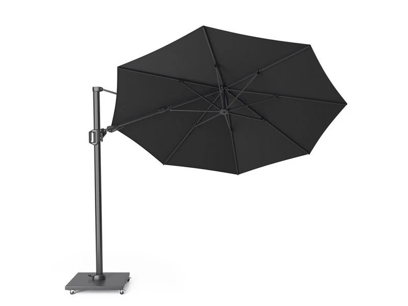 Platinum Zweefparasol Challenger T² Premium ø3,5 Faded Black
