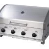 Cadac Inbouwbarbecue Meridian Built-in 4 Brander RVS