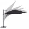 Garden Impressions Zweefparasol Hawaii 3 X 3 Mtr Zwart