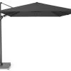 Platinum Zweefparasol Challenger T² Premium 3,5 X 2,6 Faded Black