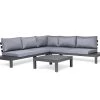 Suns Breez Vita Platform Loungeset Aluminium 4-delig