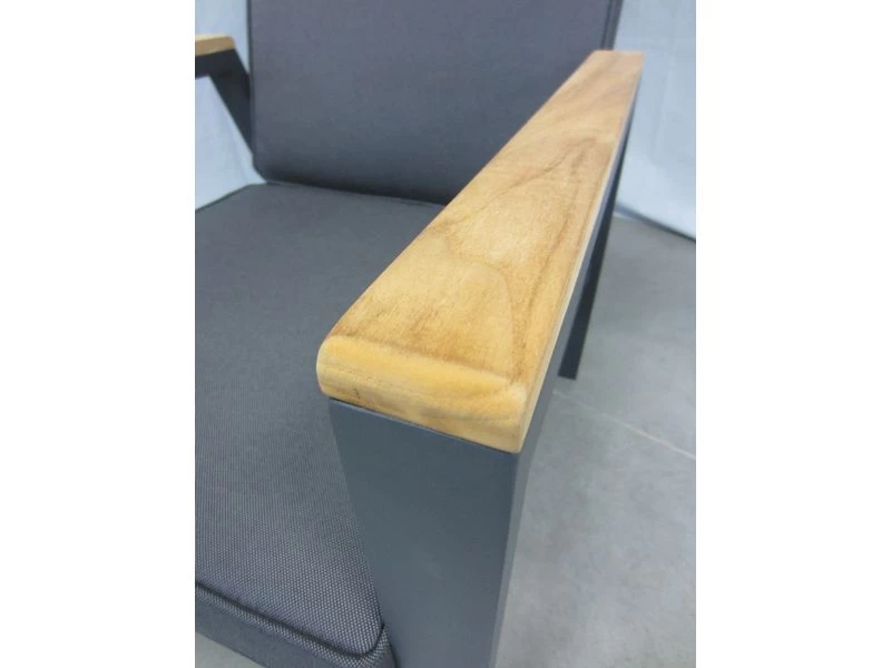 Te Velde Tuinmeubelen Palazzo Aluminium-teak Tuinstoel Verstelbaar - Image 2