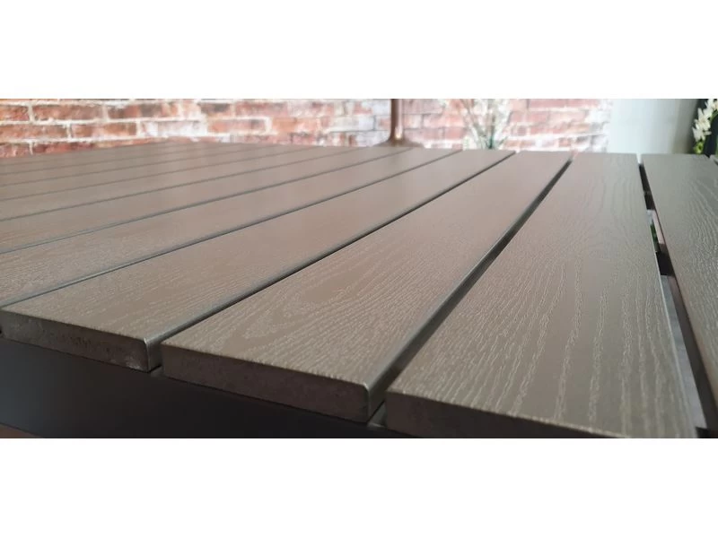 Sensline Jersey Tuintafel Polywood 160 Antraciet - Image 2