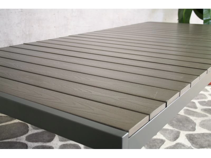Sensline Jersey Tuintafel Polywood 160 Antraciet - Image 5