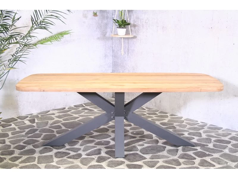 Sensline Brighton Teak Tuintafel 220