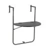 Gimeg Livin Outdoor Balkontafel Halfrond Antraciet