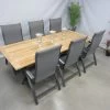 Te Velde Tuinmeubelen Tuinset Milano Tuinstoel Met Lucan Teak Tuintafel