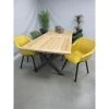 Hartman Tuinset Sophie Element Kleur Met Kruispoot Teaktafel 240
