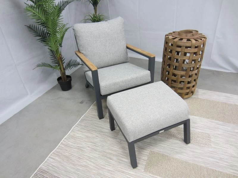 Te Velde Tuinmeubelen Paleros Lounge Stoel - Image 3