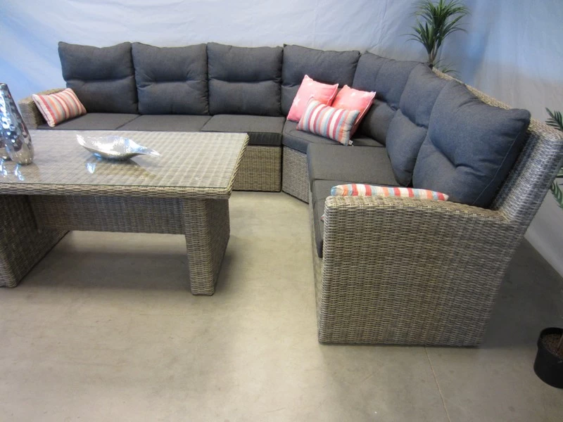 Te Velde Tuinmeubelen Isola Hoek Lounge Set Links 5 Delig - Image 4