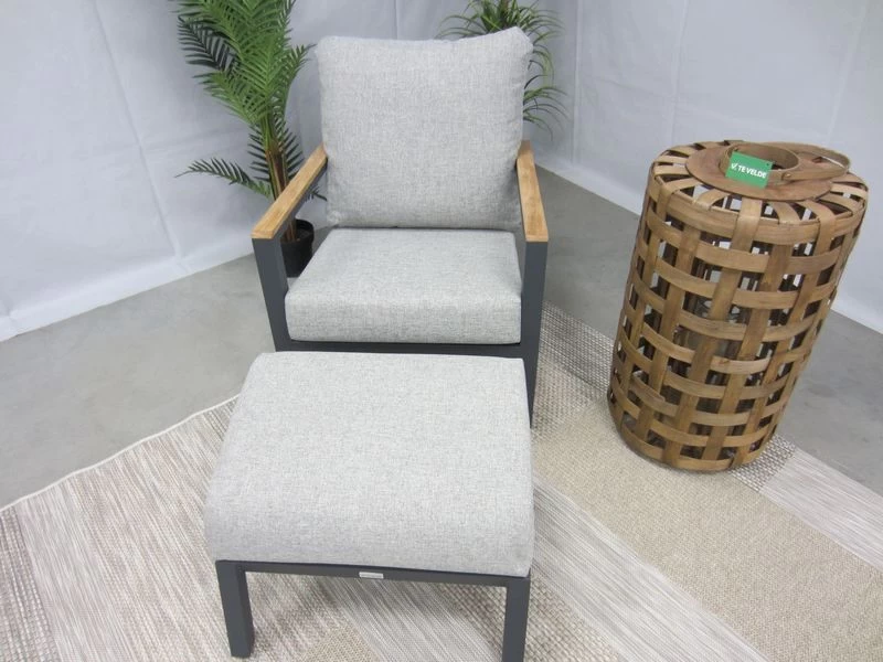 Te Velde Tuinmeubelen Paleros Lounge Stoel - Image 5