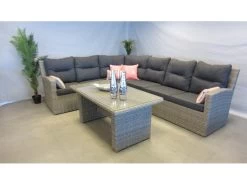 Te Velde Tuinmeubelen Isola Hoek Lounge Set Rechts 5 Delig