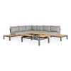 Suns Memphis Platform Teak Lounge Set XL Rechts