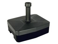 Lesli Kunststof Voet Vulbaar 40 Kg. Antraciet