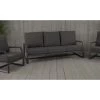 Taste By 4 Seasons Outdoor Mauritius Lounge-sofa-set 3 Zits Matt Carbon