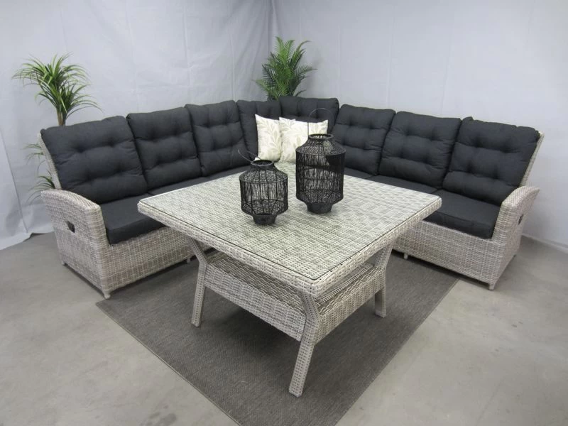 Te Velde Tuinmeubelen Arizona Hoek Lounge Dining Set