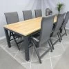 Te Velde Tuinmeubelen Tuinset Milano Tuinstoel Met Palazzo Teak Tuintafel