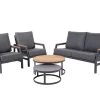 Taste By 4so Ravenna 2,5 Zits Sofa-loungeset + Stonic Salontafel