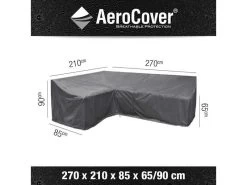 Platinum AeroCover Lounge-diningset Hoes Hoekset Links 270