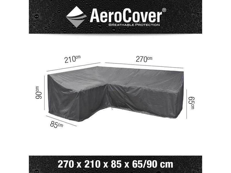 Platinum AeroCover Lounge-diningset Hoes Hoekset Links 270