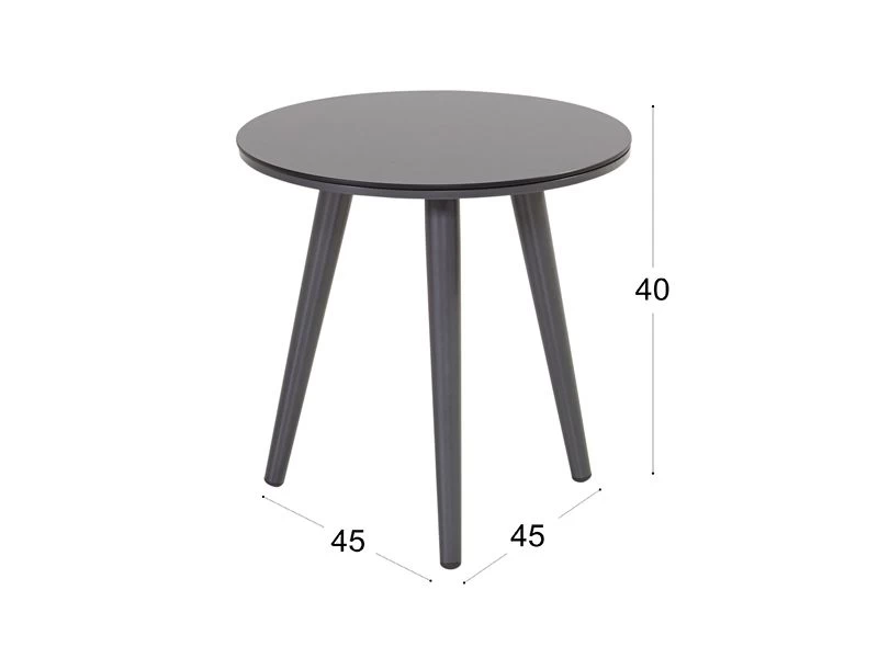 Hartman Sophie Studio Hpl Tuin- Bijzettafel Rond 45 Xerix - Image 2