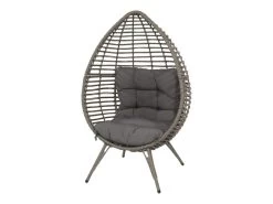 Lesli Hangstoel Loungestoel Relaxstoel Chill Grijs