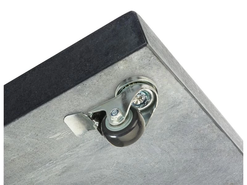 Platinum Parasolvoet Modena 120 Kg Graniet Zwenkwielen - Image 2