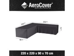 Platinum Aerocover Loungesethoes Hoekset 220x220x90xH70