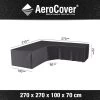 Platinum Aerocover Loungesethoes Hoekset Trapeze 270x270x100xH70