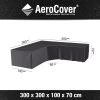 Platinum Aerocover Loungesethoes Hoekset Trapeze 300x300x100xH70