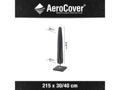 Platinum Aerocover Parasolhoes H215x30/40