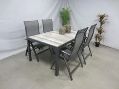 Te Velde Tuinmeubelen Tuinset Lecce Tuinstoel Met Hartman Tanger 168 Tuintafel