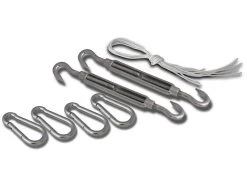 Eurotrail Schaduwdoek Montage Set Vierkant