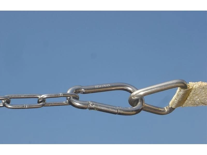 Nesling Karabijnhaak 8 X 80 Mm, RVS - Image 2