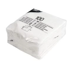 Papstar Servetten Papier Wit