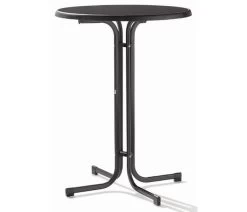 Sieger Sta-tafel Ø 70 Cm. D.grijs Leisteen Decor.